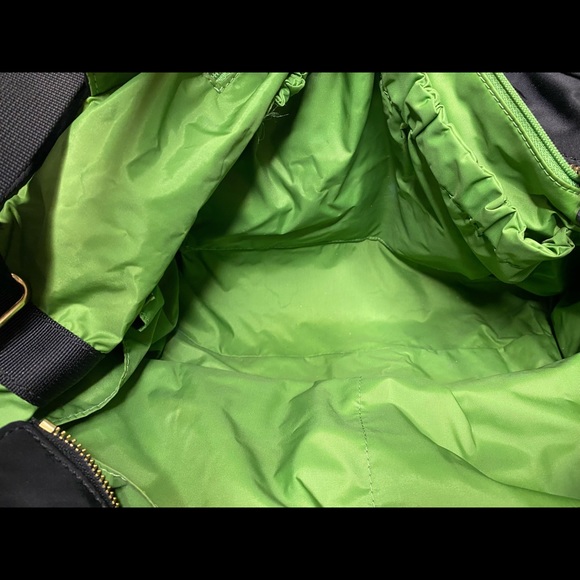 Kate Spade Two-handle Diaper Bag Black Nylon - Picture 9 of 12